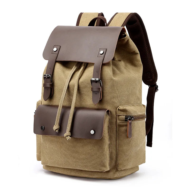 Plecak Ridgewell Vintage Canvas z kieszeniami antykradzieżowymi, 20–35L
