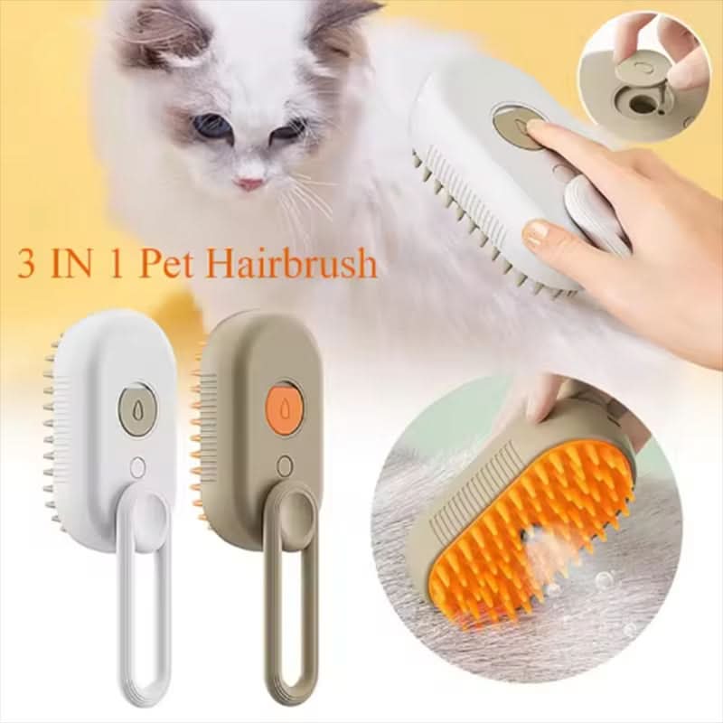 Pente a vapor para pelo sedoso em cães e gatos - Fioriscas