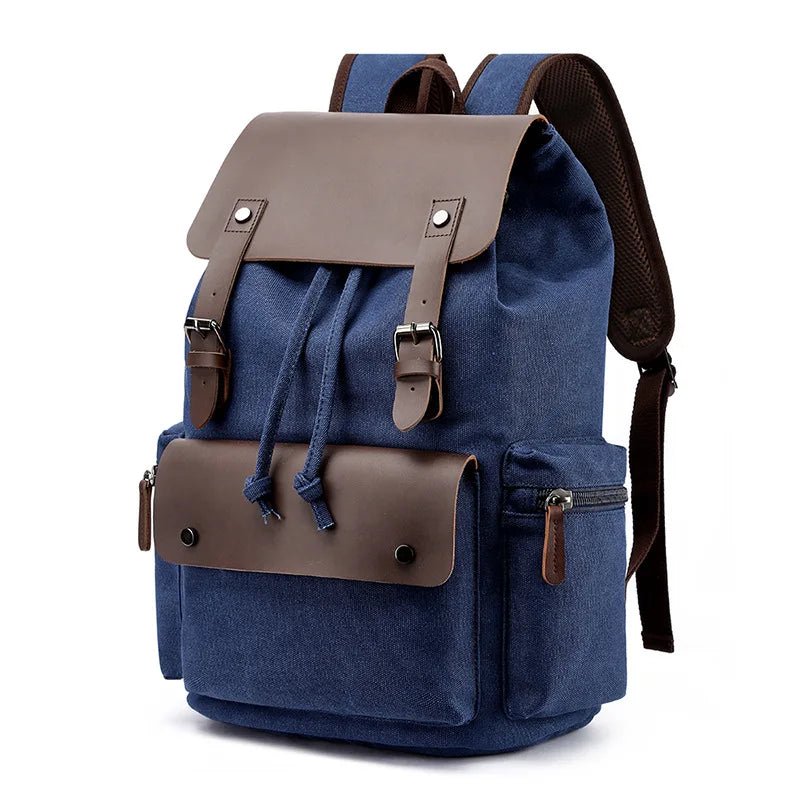 Plecak Ridgewell Vintage Canvas z kieszeniami antykradzieżowymi, 20–35L