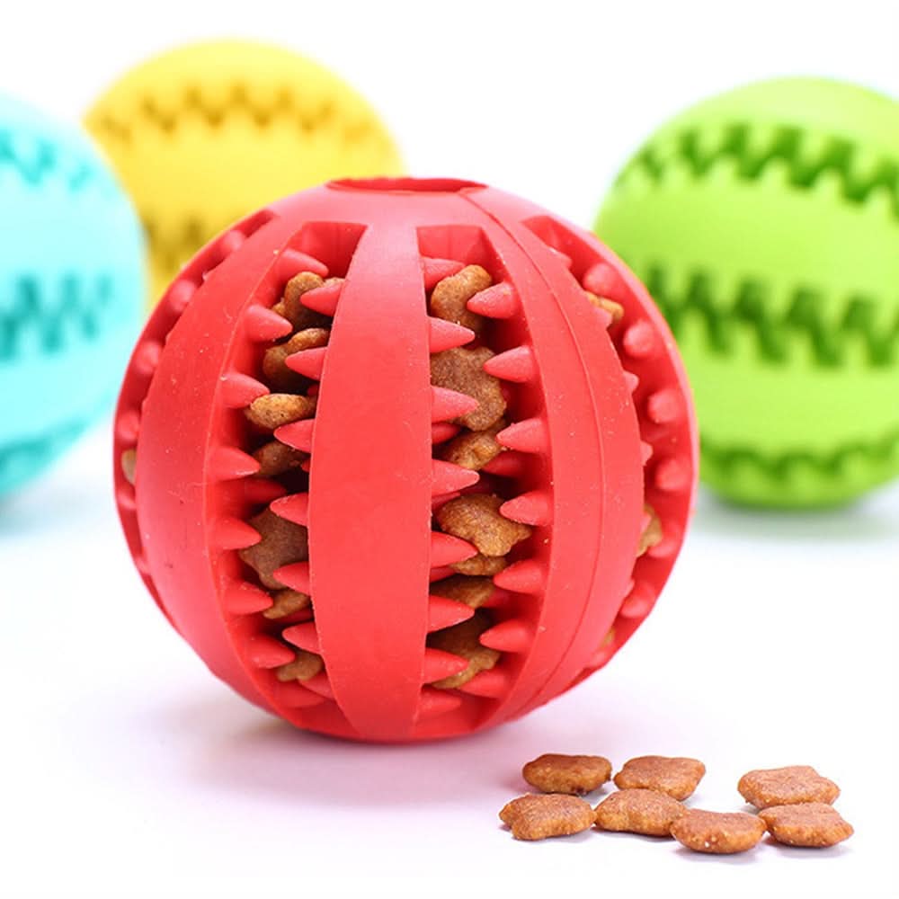 Interactive dog toy with dental care effect - Fioriscas