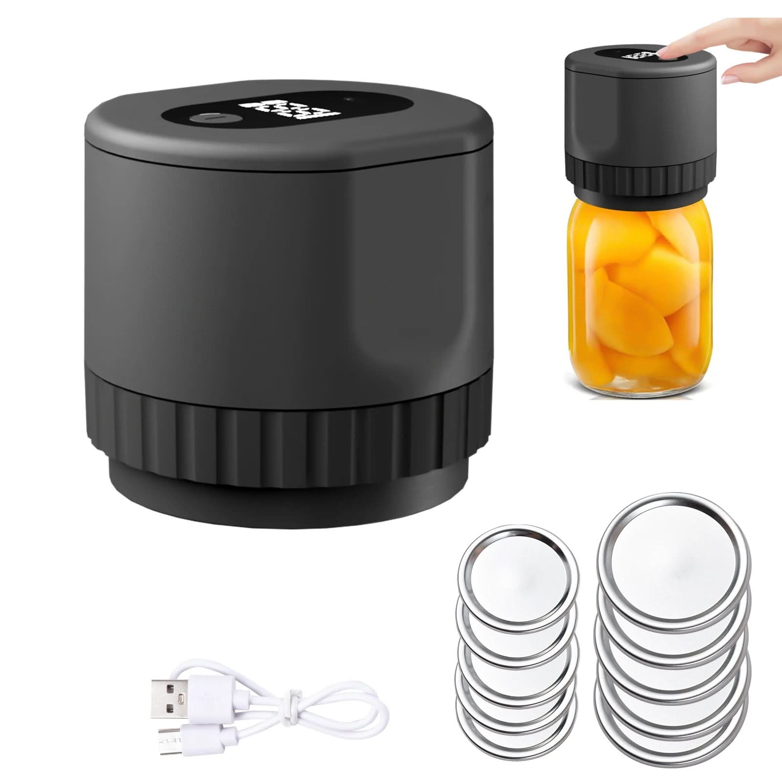 Portable & efficient for bottles, jars and cans - Fioriscas