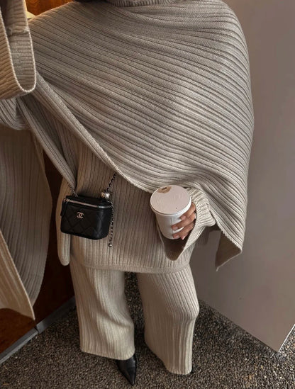 L'Ensemble Trio Hiver | Le Look Complet avec Écharpe