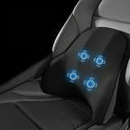 Cojín eléctrico de soporte para cuello y lumbar para coche y oficina - Fioriscas