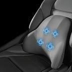 Cojín eléctrico de soporte para cuello y lumbar para coche y oficina - Fioriscas