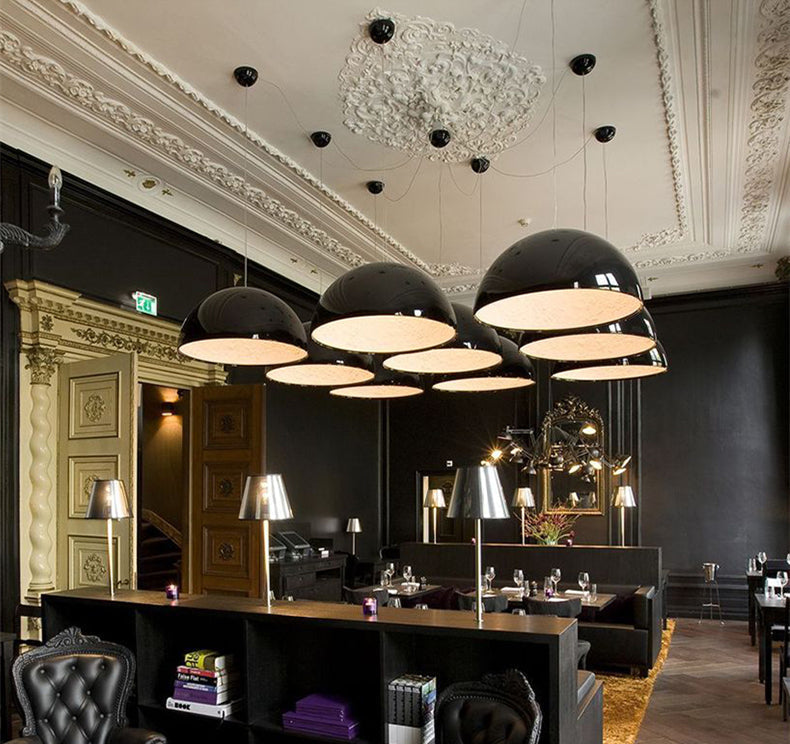 Suspension LED réglable de style mi-siècle pour salle à manger et salon