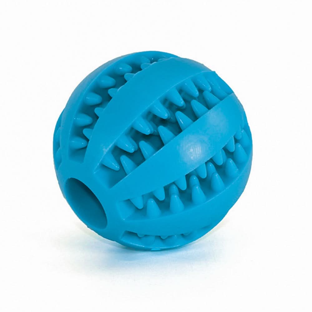 Interactive dog toy with dental care effect - Fioriscas