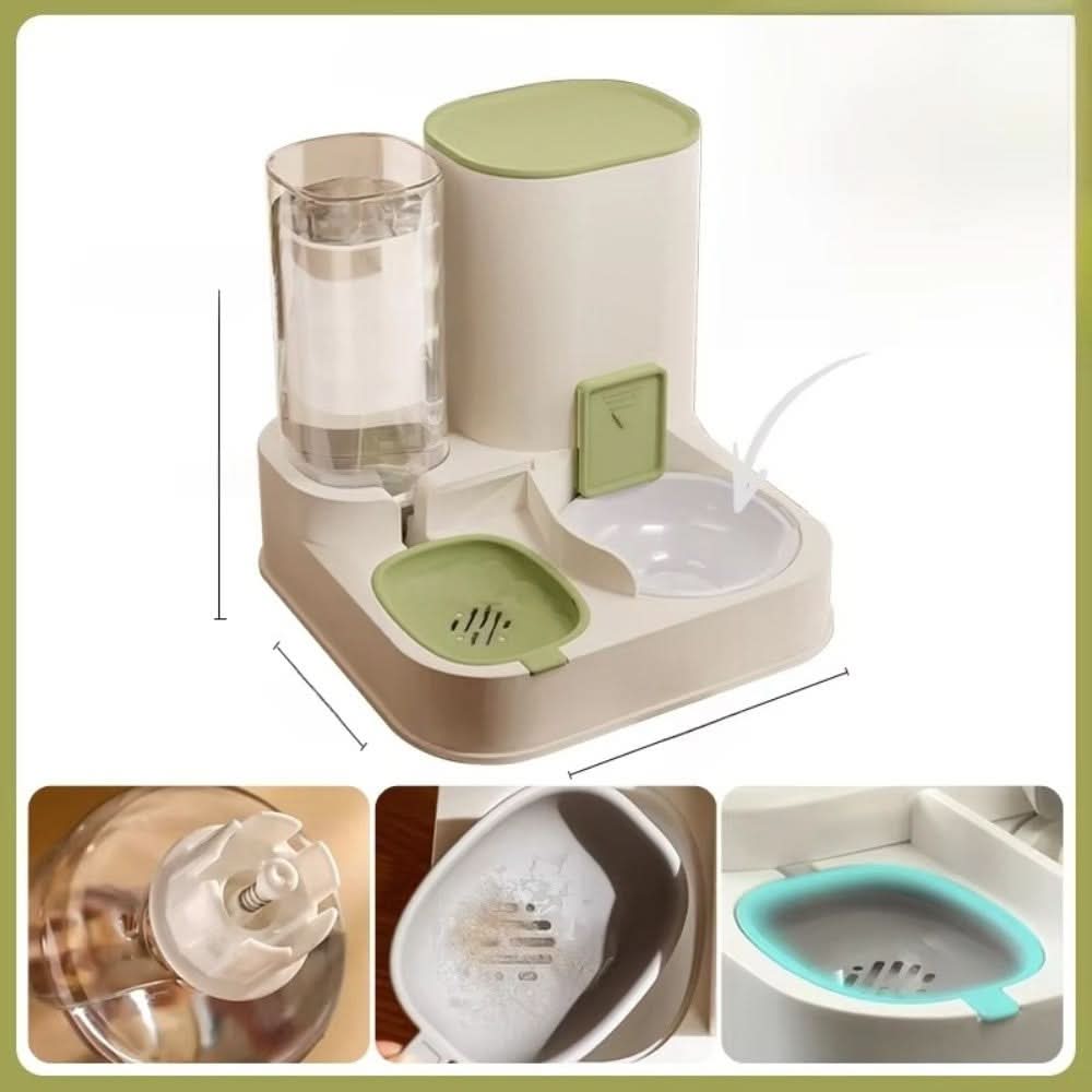 Automatic Food & Water Dispenser for Pets - Fioriscas