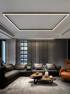 Lineær LED-loftslampe, Nordara nordisk design, dæmpbar, 6 størrelser