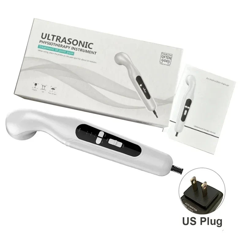 1MHz Ultrasonic Device With 3 Intensity Modes And Smart Timer For Muscle And Joint Comfort