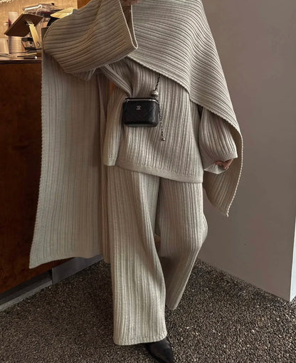 L'Ensemble Trio Hiver | Le Look Complet avec Écharpe