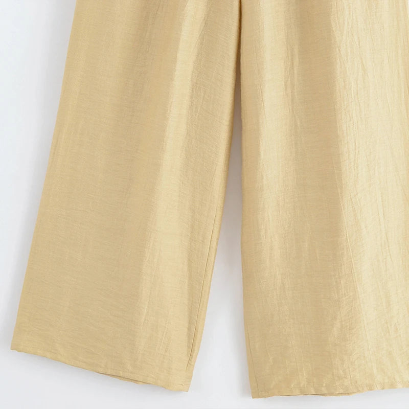 Ensemble Cozy Éclat I Duo Chemise Zippée & Pantalon Fluide