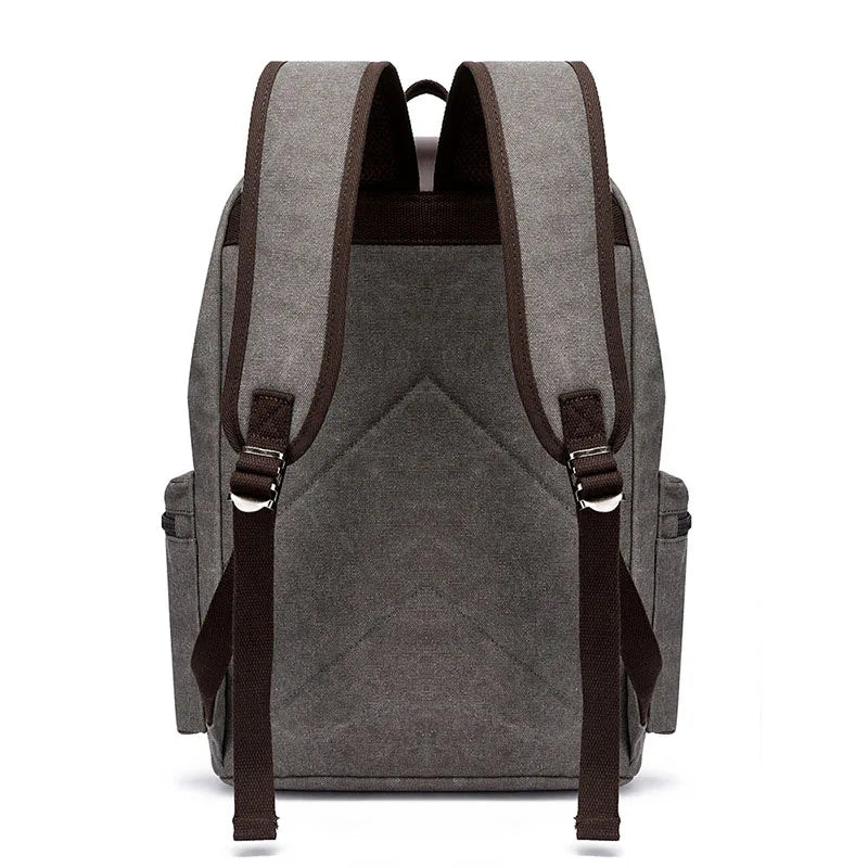 Plecak Ridgewell Vintage Canvas z kieszeniami antykradzieżowymi, 20–35L
