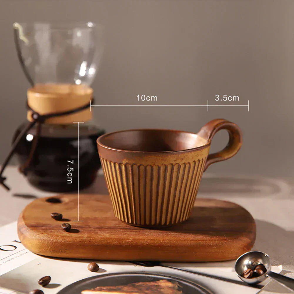 Tazze in ceramica artigianali Hearthside per caffè e tè di tutti i giorni