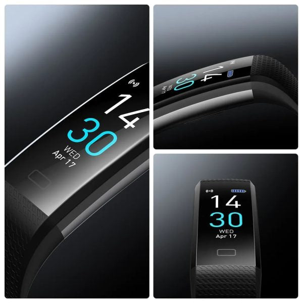 Wasserdichte Luma-Smartwatch mit Herzfrequenz- und Blutdruckmessung