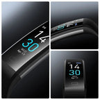 Wasserdichte Luma-Smartwatch mit Herzfrequenz- und Blutdruckmessung