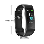 Wasserdichte Luma-Smartwatch mit Herzfrequenz- und Blutdruckmessung