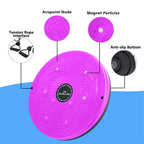 Magnetic Core Twist Board With Resistance Ropes, LumaTwist Balance Trainer