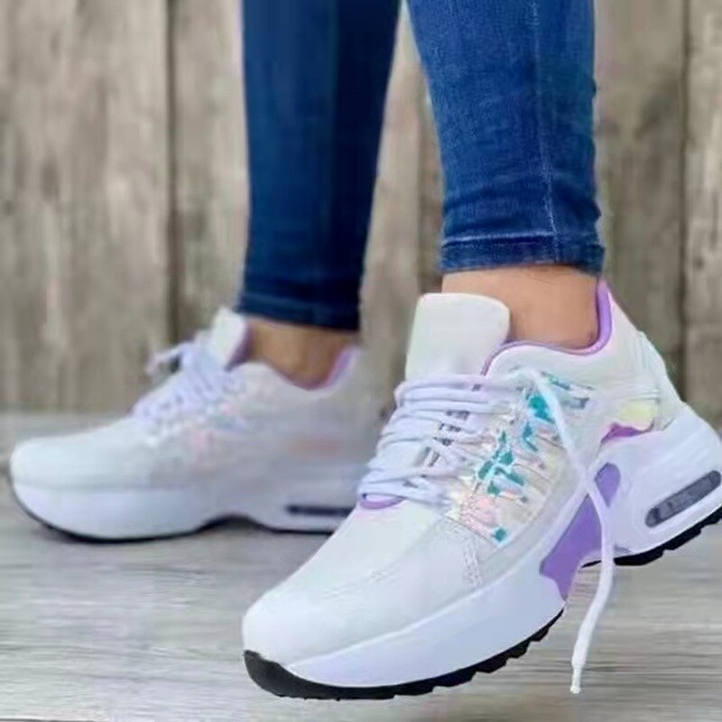 VeloraStep AeroFlex Air-Sole Sneakers, polstret komfort til hverdag