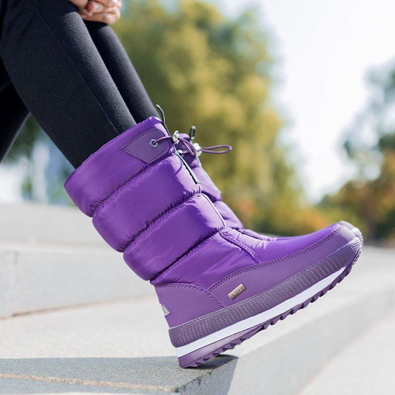 Winter Boots for Women, Norvale Cold-Ready Casual Style With Plush Lining