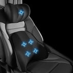 Cojín eléctrico de soporte para cuello y lumbar para coche y oficina - Fioriscas