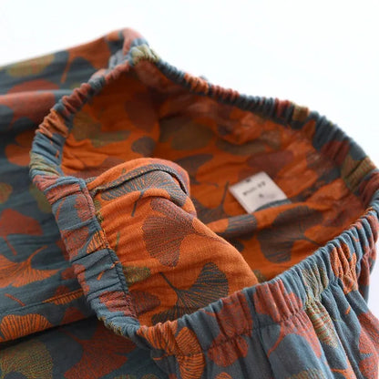 Pyjama Signature I Éclosion de Printemps 100% Crêpe de Coton