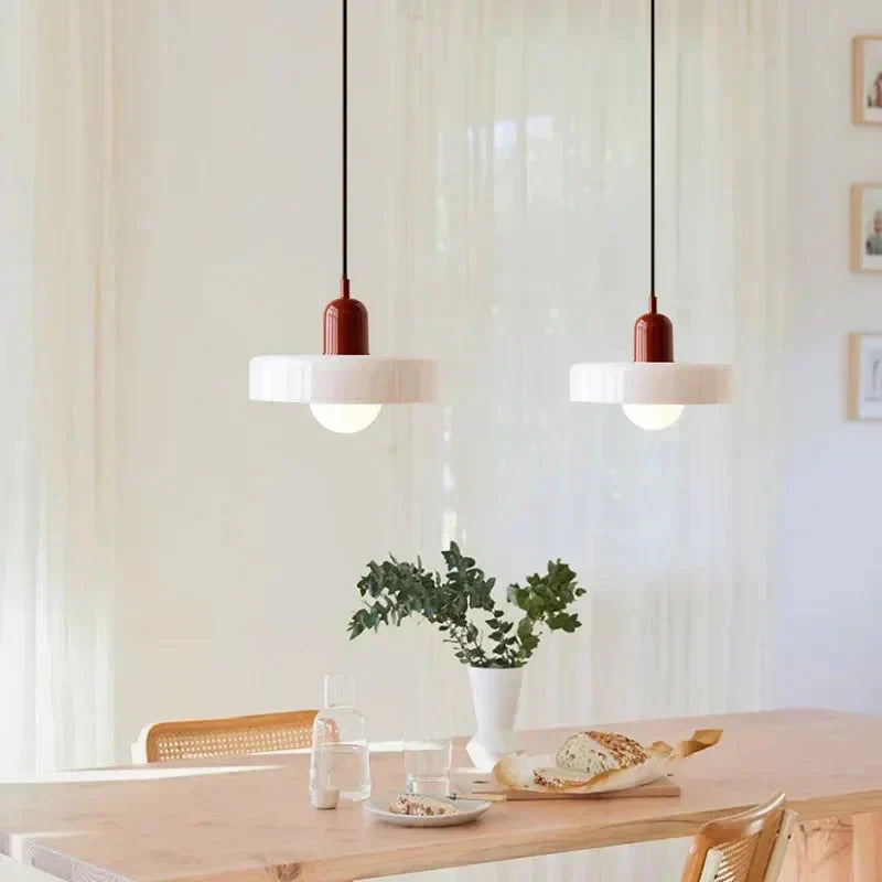Elara-pohjoismainen kattovalaisin kristallilasista, karkkivärit, E27 LED