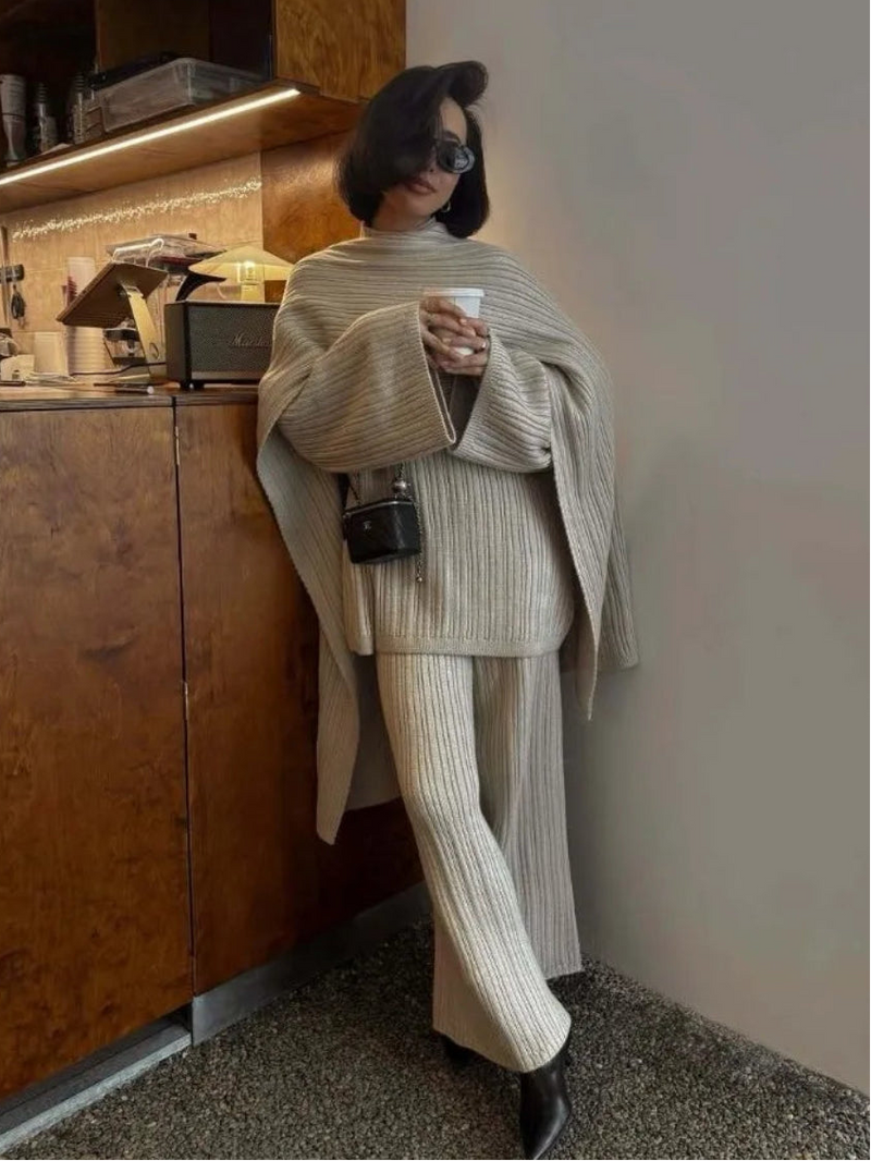 L'Ensemble Trio Hiver | Le Look Complet avec Écharpe