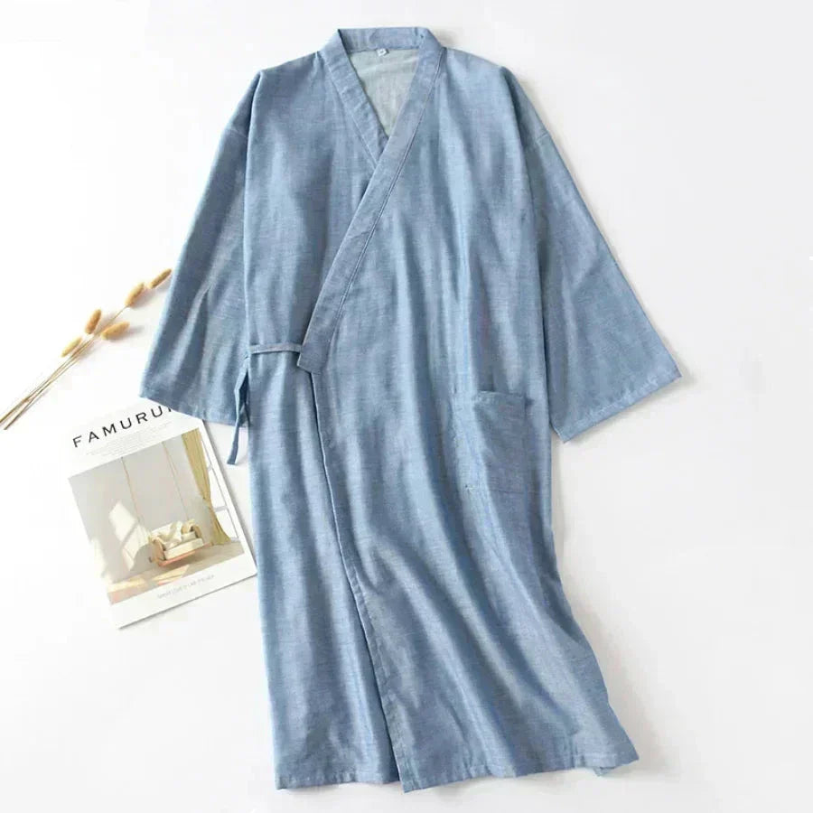 Nadirloft Cotton Kimono Robe, 2024 Menswear Edition