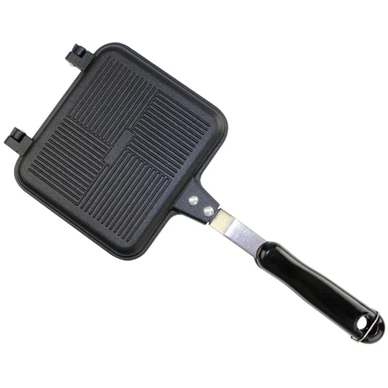 Double-sided Non-stick Sandwich Pan made of Aluminum Alloy (35 × 15 cm) - Fioriscas