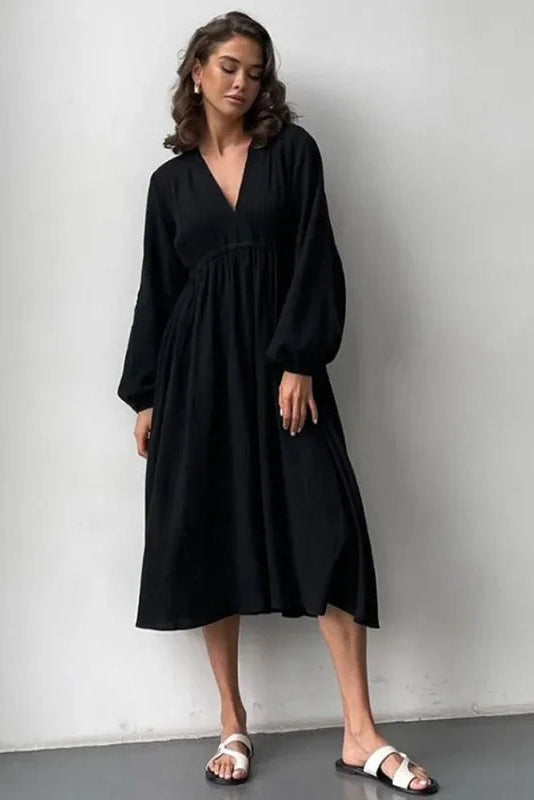 Robe Lina en mousseline de Coton