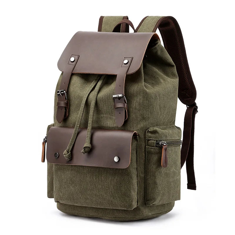 Plecak Ridgewell Vintage Canvas z kieszeniami antykradzieżowymi, 20–35L