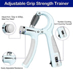 Adjustable Hand Grip Strengthener For Wrist And Forearm Training