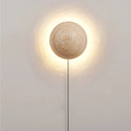 Asterra Travertine Wall Light, Cream Finish, Nordic Minimalist Style