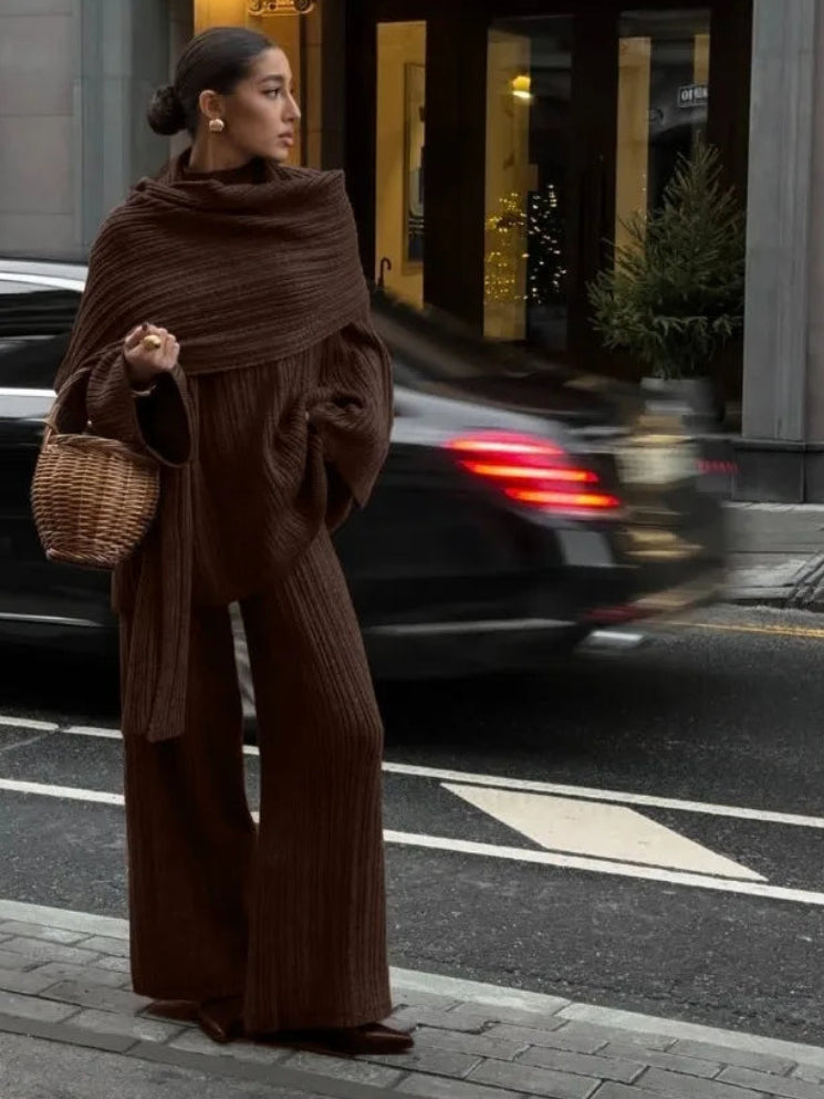 L'Ensemble Trio Hiver | Le Look Complet avec Écharpe