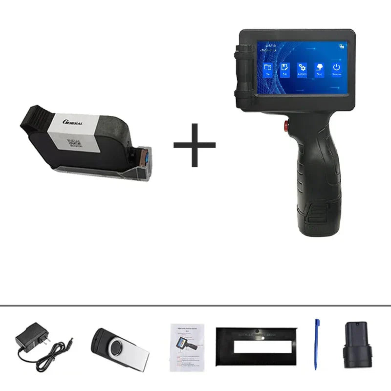 Portable Handheld Inkjet Printer For Boxes, Wood And Metal, LumixJet