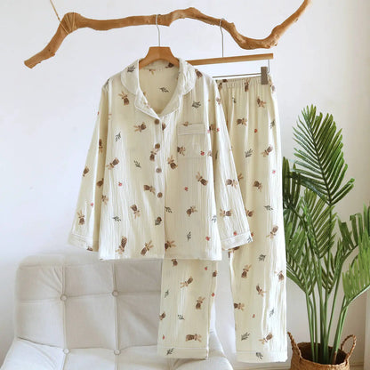 Ensemble pyjama nuage de Coton I Douceur Crêpée & Style Cocooning