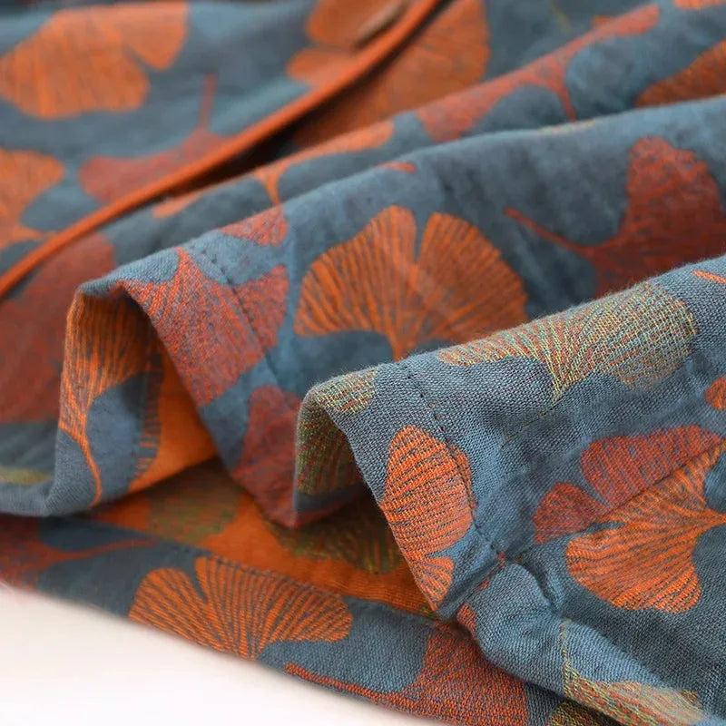 Pyjama Signature I Éclosion de Printemps 100% Crêpe de Coton