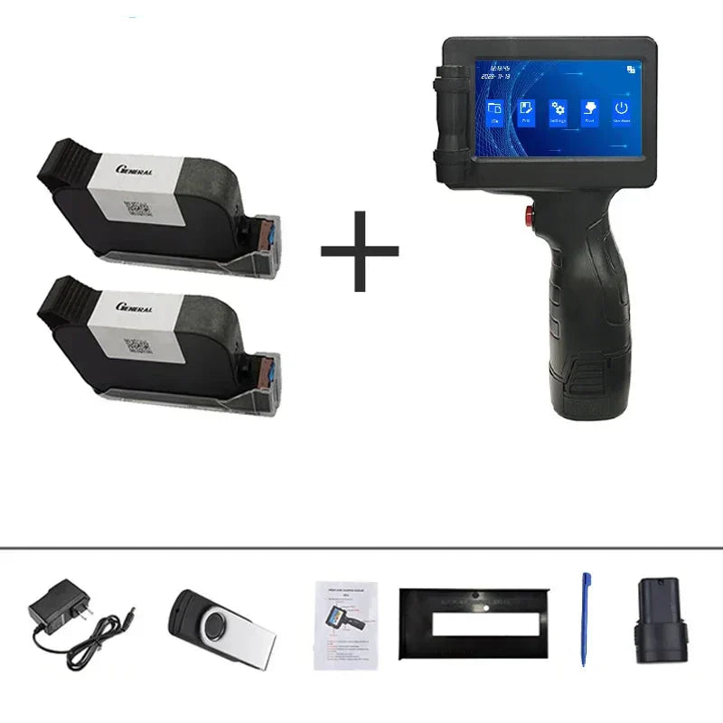 Portable Handheld Inkjet Printer For Boxes, Wood And Metal, LumixJet