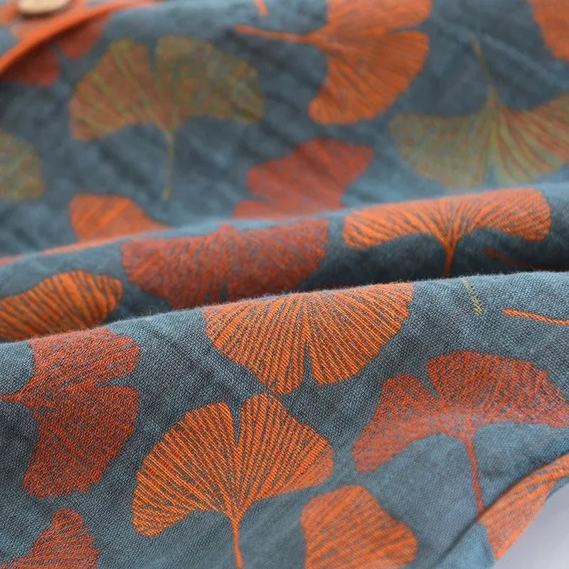 Pyjama Signature I Éclosion de Printemps 100% Crêpe de Coton