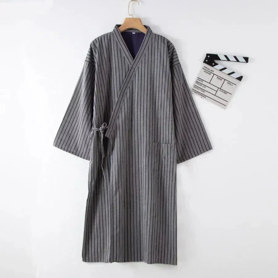 Nadirloft Cotton Kimono Robe, 2024 Menswear Edition