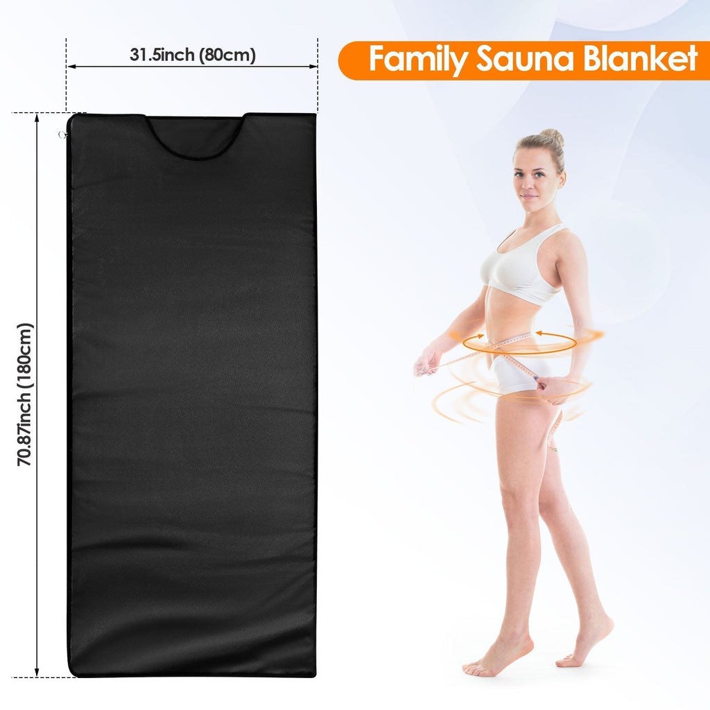 AureaHeat Compact Infrared Blanket For Detox And Relaxation