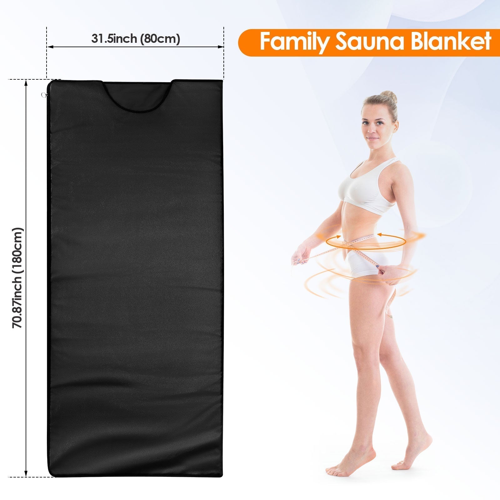 AureaHeat Compact Infrared Blanket For Detox And Relaxation