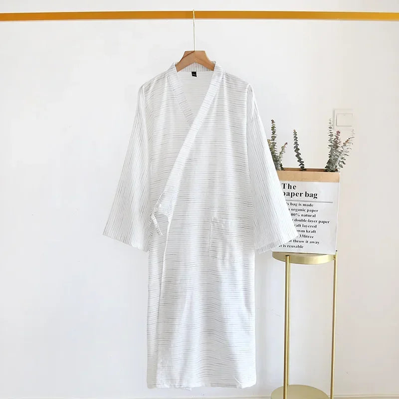 Nadirloft Cotton Kimono Robe, 2024 Menswear Edition
