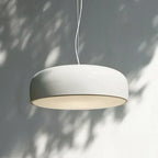 Závěsné svítidlo FjordLume, severský kulatý design, 3 velikosti v černé nebo bílé barvě