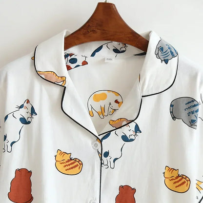 L’Ensemble Pyjama I Douceur de Coton 100% Collection Printemps Japonais