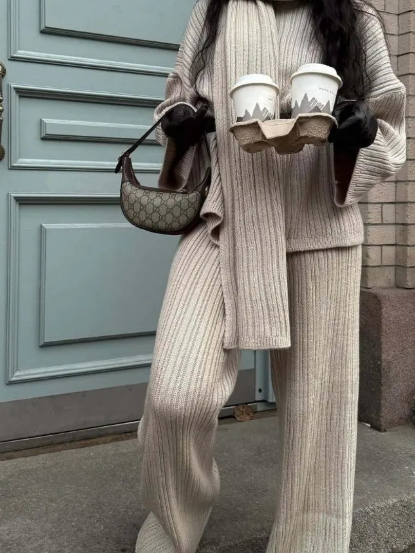 L'Ensemble Trio Hiver | Le Look Complet avec Écharpe