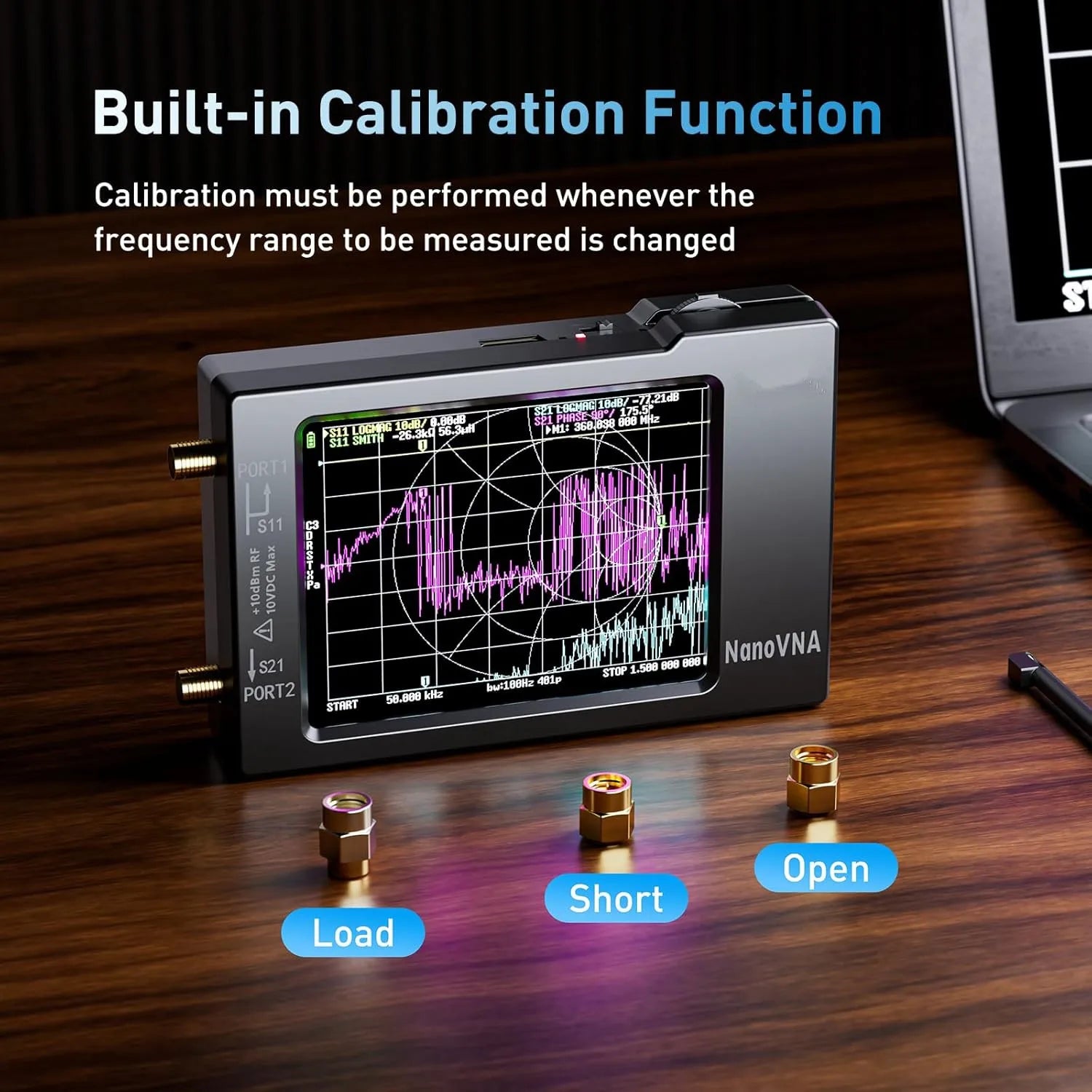 1.5GHz Vector RF Analyzer For Antenna And Network Testing