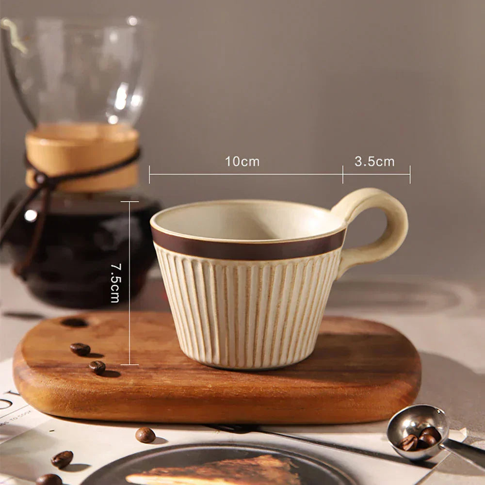Tazze in ceramica artigianali Hearthside per caffè e tè di tutti i giorni