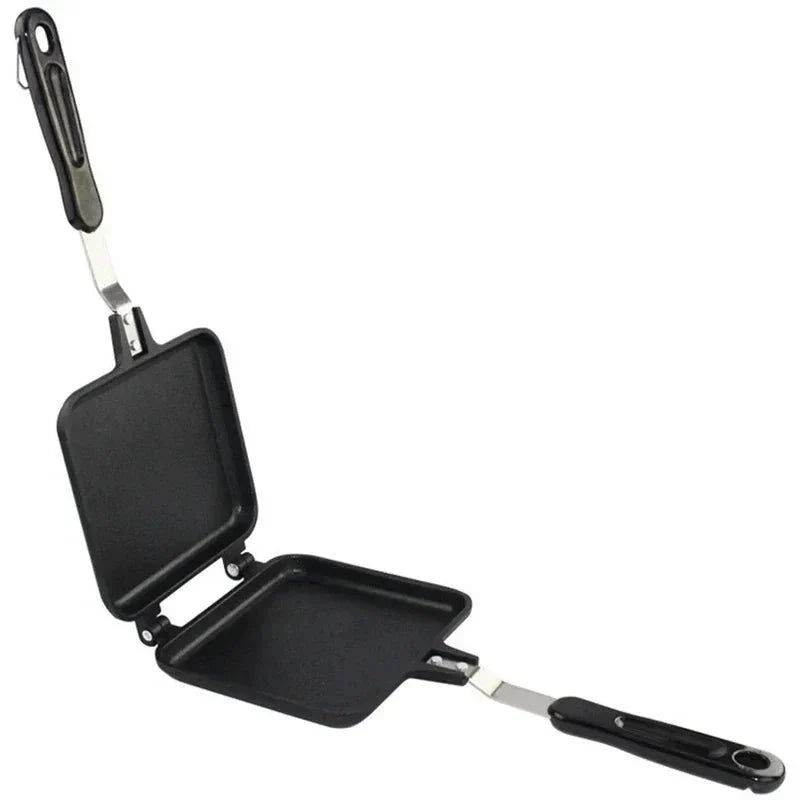 Double-sided Non-stick Sandwich Pan made of Aluminum Alloy (35 × 15 cm) - Fioriscas