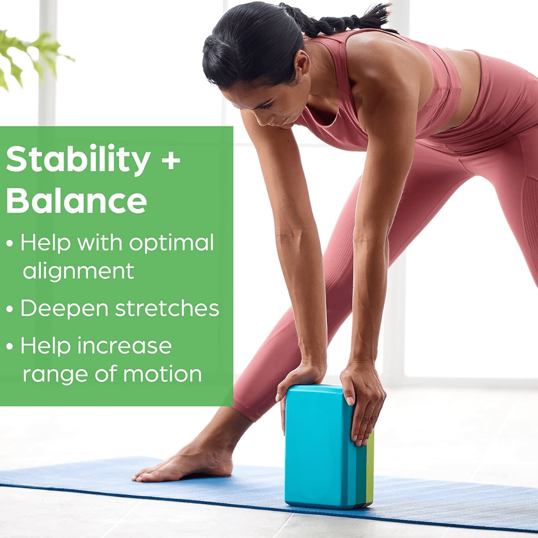 Bloc de mousse stable pour équilibre et confort - Fioriscas